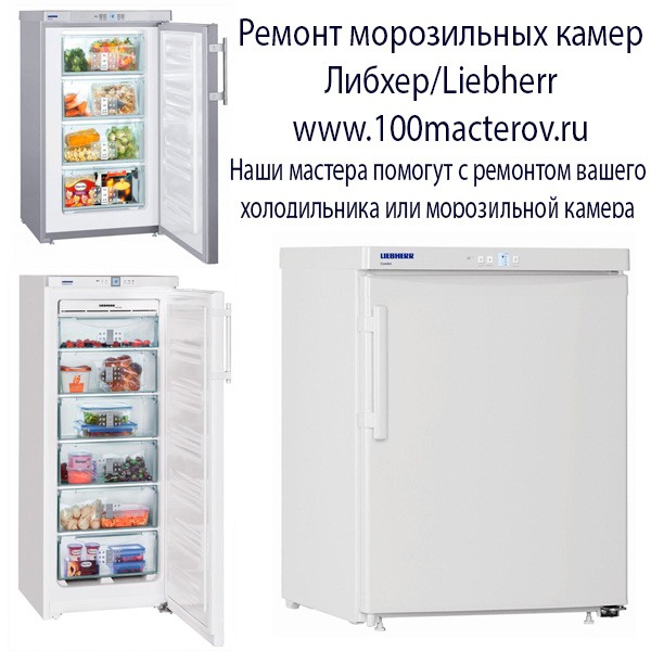 Ремонт холодильников и морозильных камер Либхер